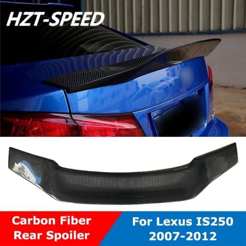 R Style Carbon Fiber Material Front Bumper Chin Spoiler Lip For Lexus IS250 Tuning 2007-2012