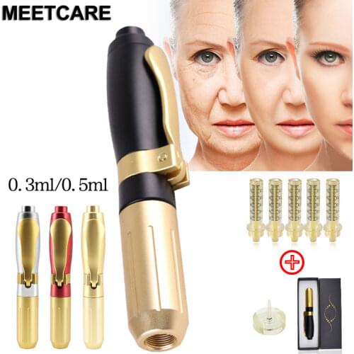 High Pressure Hyaluronic Acid Pen Beauty Tool Hyaluron Pen for Anti Wrinkle Lifting Lip Filler Atomizer Injection Pen Anti Aging
