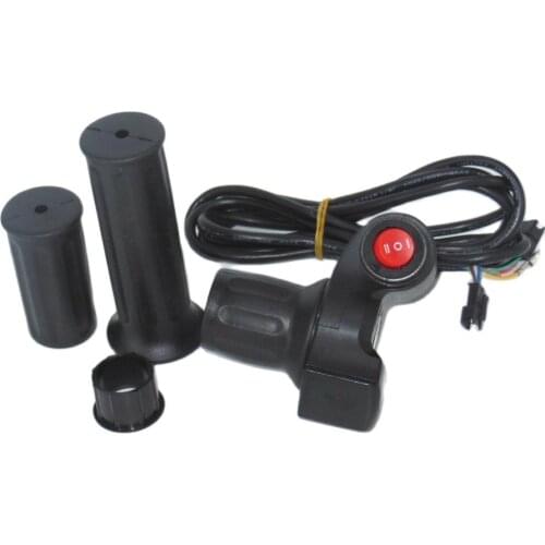 Greentime 12V-80V universal type handle half throttle with 3 Speed and Digital data displa for foelectric bicycle scooter G105