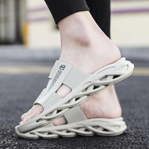 White Sandals Camouflage Womans Shoe No-Leather Female Luxury Slipper Spadrille Men Summer Flip-Flop Teenager Tennis High Sole