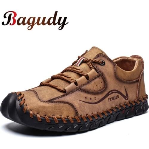 Spring summer Leather Mens Casual Shoes Fashion Men Casual Driving Shoes Soft Moccasins Flats Slip on Footwear Men Big Size