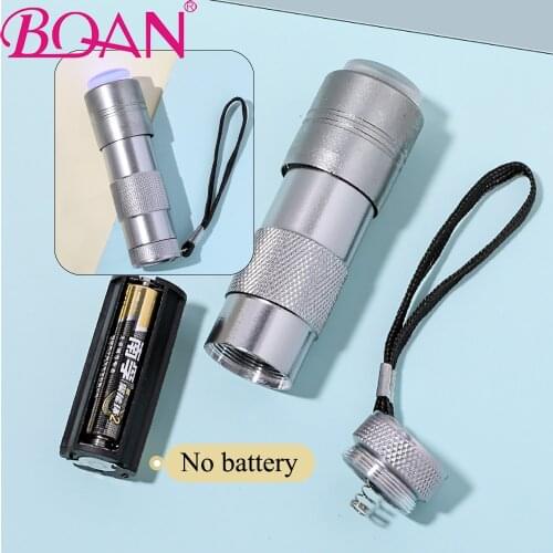 BQAN Nail Art Stamping Silicone Nail Stamper Seal Portable-Handheld Nail Art UV Press Light For Manicure UV Lamp Nail Art Tool