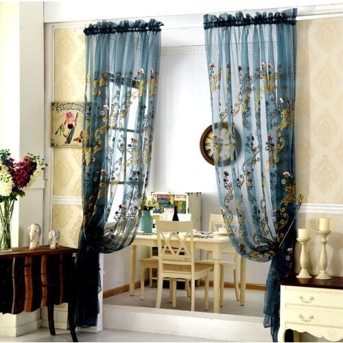 Curtains for Living Room Bedroom European Korean Garden Window Curtains Custom Window Windows and Balcony, Living Room