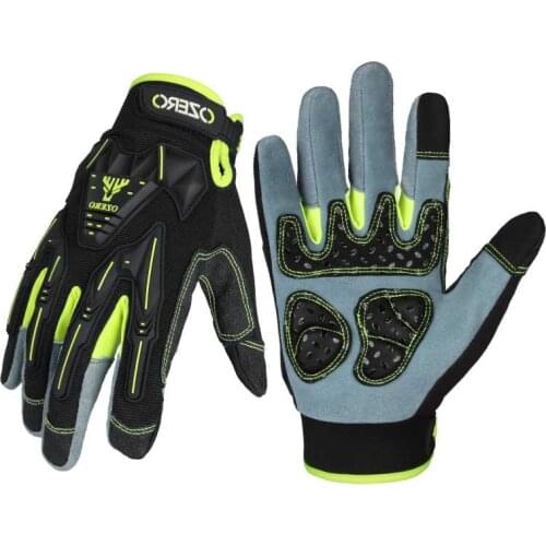 Cycling Bicycle Gloves Outdoor Sport Riders Are Equipped With All-Finger Protective Gloves Touch Screen Windproof Bike Gloves