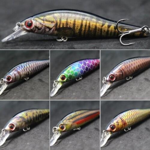 WLure 9cm 9g Sinking Jerkbait Lifelike Painting Cutting Blade Fishing Hooks Minnow Fishing Lures HM431