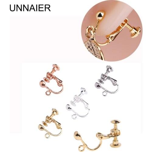 Spiral ear clip female painless vintage ear clip artifact no hole high sense earrings change ear clip converter