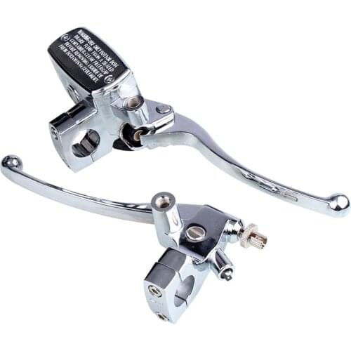 2PCS Motorcycle Handle Brake Pump Clutch Hydraulic Brake Master Cylinder for Honda CB400SF CB250