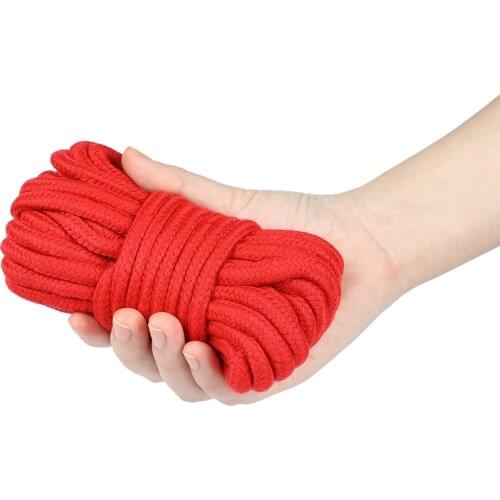 5/10M Cotton Sex BDSM Bondage Ropes Flirting Tied Rope SM Slave Bondage Fixed Body Rope Adult Games Sex Toys For Woman Couples