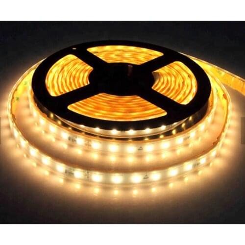 Free Shipping Dual Color 2 in 1 CCT LED Strip Light SMD 3528 120Leds/M DC12V/24V LED Diode Tape Lights for Home Decoration