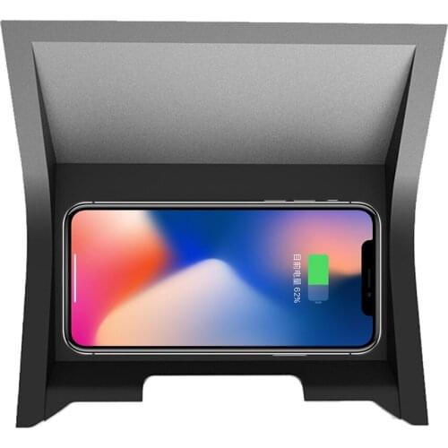 QI Wireless Car Charger ForLand Rover Velar 2017-2019 Intelligent Infrared Fast Wireless Charging Phone Holder