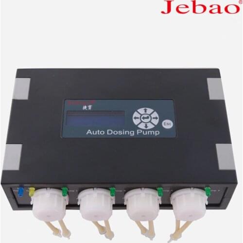 JEBAO DP-4M WIFI version auto dosing pump for saltwater fish tank Coral feeder titration pump Four-head micro peristaltic pump