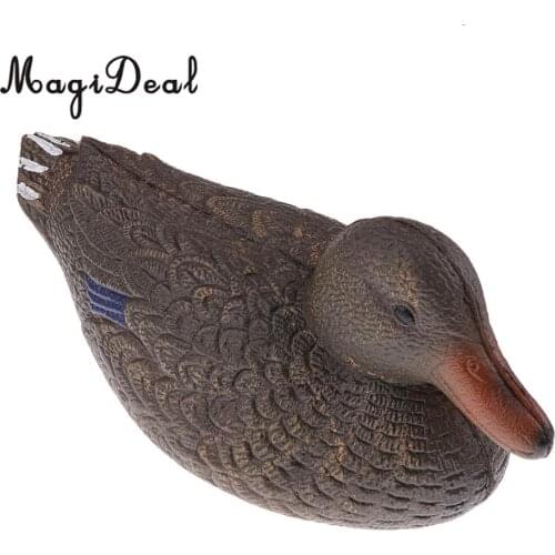MagiDeal Bow XPE Fishing Hunting Duck Decoy Drake Floating Keel Female Duck