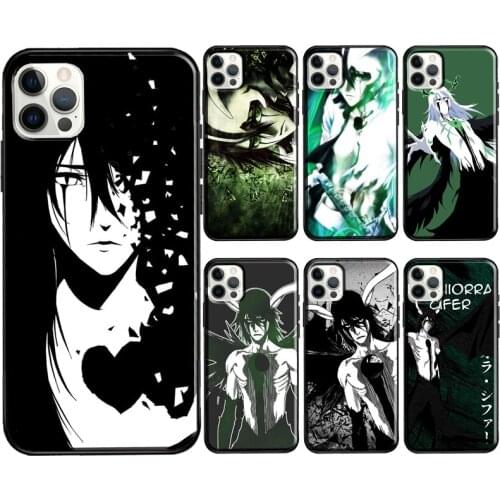 Anime Bleach Ulquiorra cifer Soft Case For iPhone 11 12 Pro Max 12 Mini 6S 7 8 Plus SE 2020 XS Max X XR Phone Coque