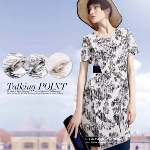 2016 new silk crepe crown music breathable fabric dress shirt silk fabrics wholesale high-grade silk cloth