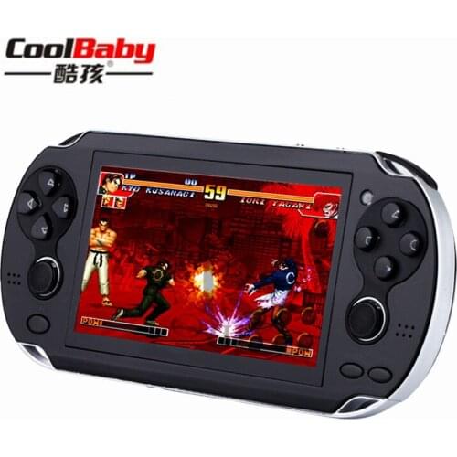 New 4.3 Inch Ultra-Thin Handheld Game Players 8GB Memory MP5 Video Game Console 1000 Kinds Multimedia classic Games