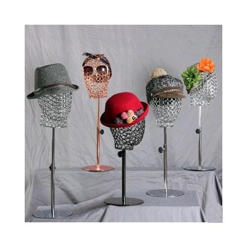 New Arrival High Quality Metal Head Mannequin Metal Head Model Fashionable On Sale