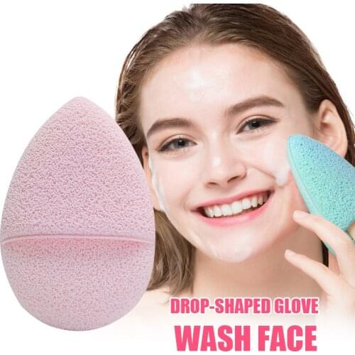 Face Cleansing Wash Flapping Gloves Portable Makeup Removal Puffs Skin Cleaning Face Brush MPwell