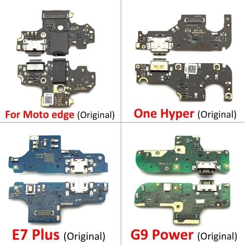 USB Micro Charger Charging Port Dock Connector For Moto Edge/One 5G G 5G Plus / G Stylus G Pro / G9 Power E7 Plus /One Hyper