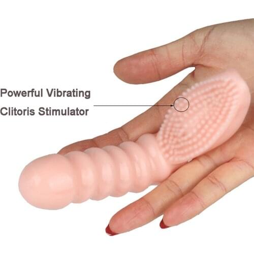 New Squirt Glove Female Masturbation Finger Condom Vagina Stimulation Flirt G Spot Vibration Sex Toys for Women Sex Product Shop