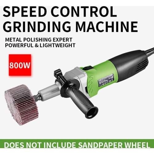 220V-240V Straight Grinder Speed Control Grinder Metal Electric Grinder Stainless Steel Grinder Wire Drawing Machine
