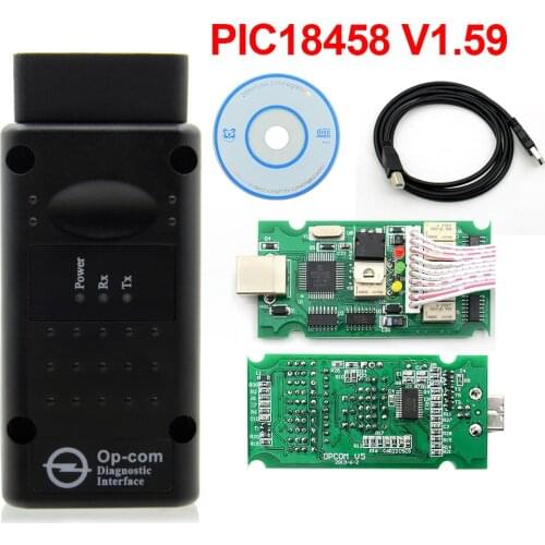 Op-com V1.99 with PIC18F458 FTDI op-com obd 2 Code reader Auto Diagnostic tool for O-pel OPCOM CAN BUS V1.7 can be flash update