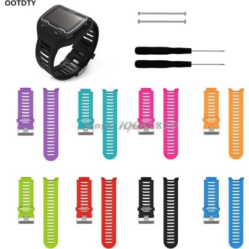 Silicone Replacement Wrist Band For Garmin Forerunner 910XT Sports GPS Watch Whosale&Dropship
