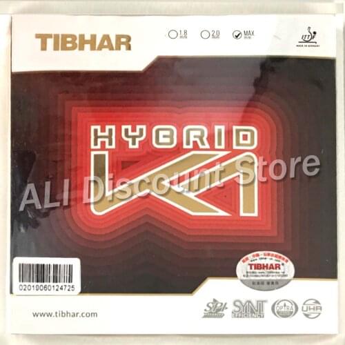 Tibhar Hybrid K1 / K1 PLUS pimples in table tennis rubber sticky rubber for table tennis racket