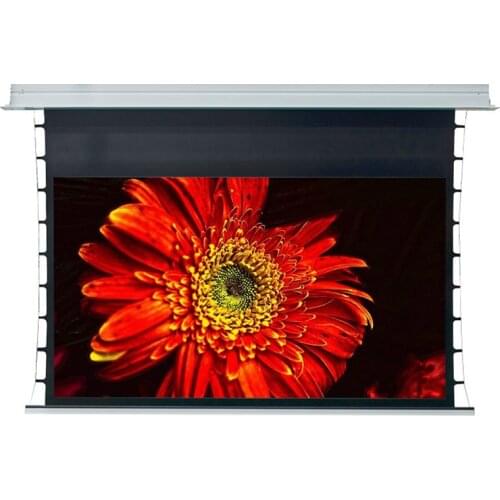 THXY-H In-Ceiling Remote Control Intelligent Electric/Motorized HD 4K 16:9 Projection/Projector Screen for 3D Home Theater