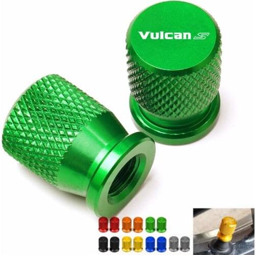 VulcanS For Kawasaki VULCAN S 650cc 650 CC Motorcycle CNC Accessorie Wheel Tire Valve Stem Caps Airtight Covers