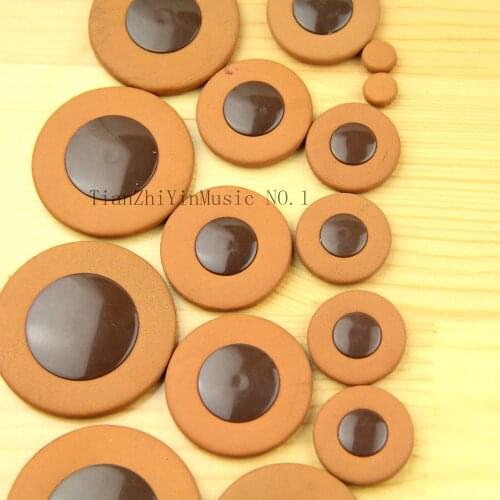 1set=25pcs Alto Sax seal cushion sax pads Real leather Good material Sax mat