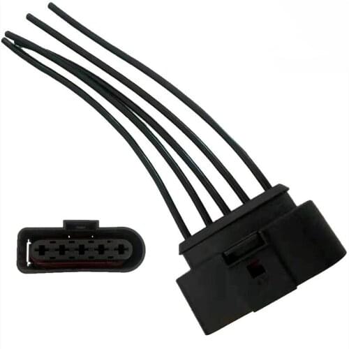 5 Pin/Way Fuel Pump Connector Plug Wire Harness Cable Pigtail For Audi VW Polo Magotan Golf Tiguan Sagitar 6N0 973 755 6N0973755
