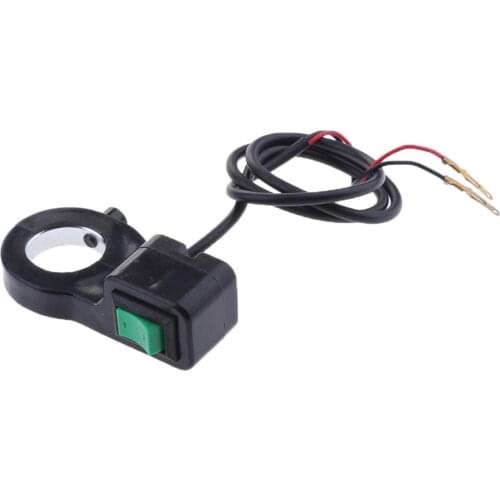 Motorbike ATV Handlebar Hazard Light ON OFF Kill Switch Button 7/8" 22mm