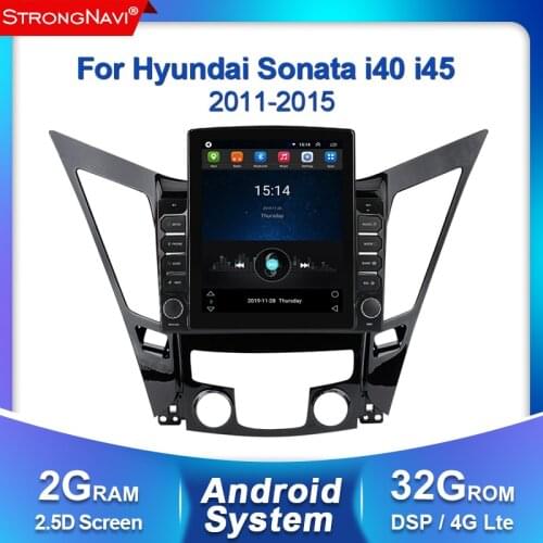 Android 4G lte Car Multimedia Player GPS Navigation For Hyundai Sonata i40 i45 2011-2015 2Din Car Radio WIFI BT USB SWC