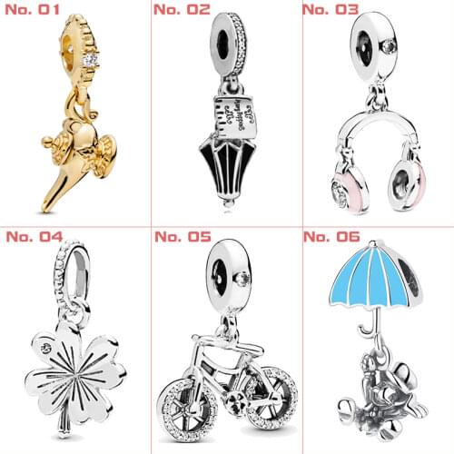 Designer 925 Sterling Silver Bracelet Floating Charms Beads Fit Original Charms Bracelets for Women Necklace Womens Jewelry