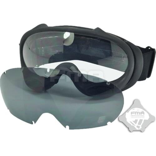 FMA TB958 Paintball tactical dustproof Glasses antifogging ski goggles Off-Road Goggle Double Lens