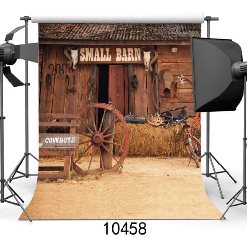 Outdoor Barn Photography Backdrops for Photo studio Photographic Backgrounds for Children Baby Newborn Photo Shooting