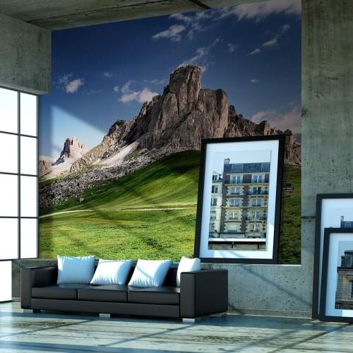 Wall mural-step Giau - Dolomites, Italy - 350x270 cm