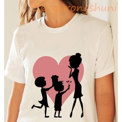 Woman Super mama tshirts mom and Children daughters sons print t-shirt graphic women white summer top stranger things t shirt