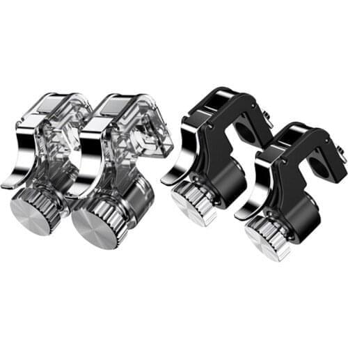 Metal Smart Phone Mobile Gaming Trigger for PUBG Mobile Gamepad Fire Button Aim Key L1 R1 Shooter PUBG Controller