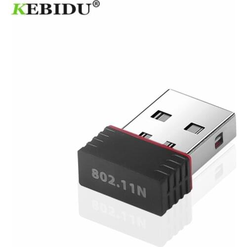 KEBIDU 150Mbps Mini USB Wifi Adapter 2.4Ghz WiFi Wireless Adapter Network LAN Card 802.11ngb usb Ethernet Adaptor for PC Desktop