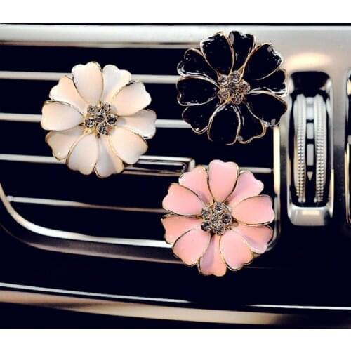 ML-016 Perfume Clip Exquisite Eco-friendly Plastic Cement Car Air Vent Freshener Perfume for Car