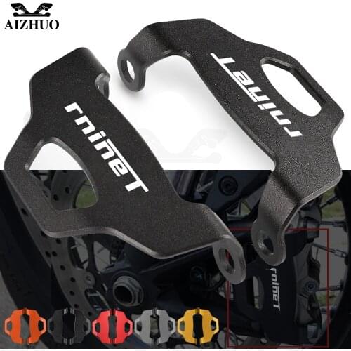 Motorcycle Accessories FOR BMW R nineT 2013-2021 2020 2019 RNINET Front Brake Caliper Guard Cover Protection Aluminum With LOGO