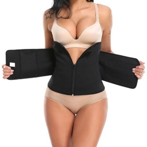 2019 New Shapers Women Body Shaper Slimming Shaper Belt Girdles Firm Control Waist Trainer Cincher Plus size S-3XL Shapewear