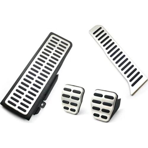 Gas Fuel Brake Foot Rest Pedal AT & MT For Volkswagen VW Jetta 6 MK6 Car Accessories