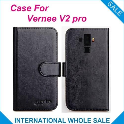 Original! Vernee V2 pro Case ,6 Colors High Quality Leather Exclusive Case For Vernee V2 pro Cover Phone Bag Tracking