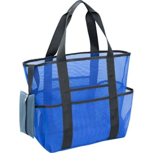 Portable Multifunctional Summer Beach Toy Food Net Storage Bag For Camping Green Convenient Large-capacity Outdoor Hiking Bag