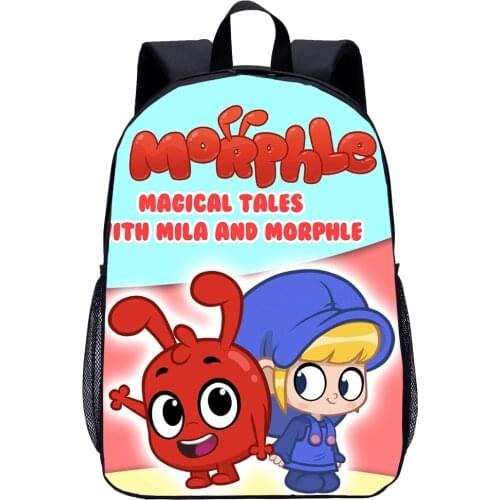 My Magic Pet Morphle Shool Student Backpack Boy 3D Printing Backpack Design Your Own Cartoon Backpack Mochila Escolar