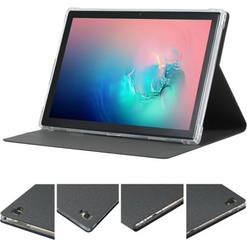 For Teclast M40 Pro P20HD P20 HD (10.1") Tablet PC Slim Case Stand Cover with Soft TPU Back Shell