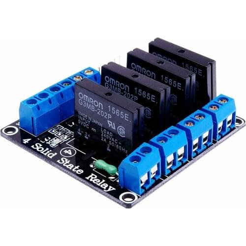 5V 4 Channel 240V SSR High Level Solid State Relay