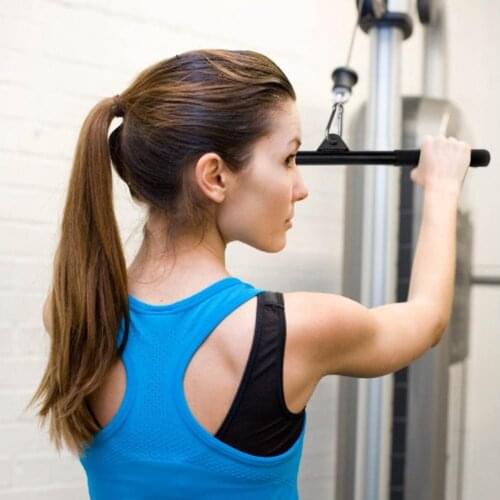 Weight Plates Loading Pin Gym Cable Crossover Tricep Pulldown Attachment Workout Equipment Sport Fitness Exercise Accessories